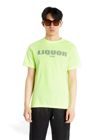 Pleasures Liquor T-shirt P22SP048 Safety Green