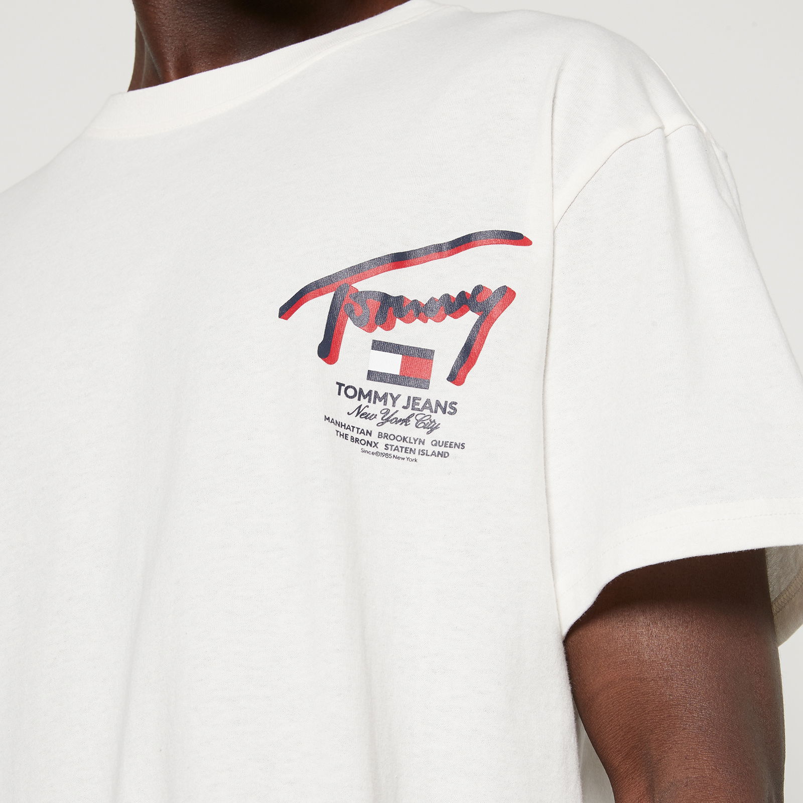 Tommy Jeans 3D Street Signature Cotton-Jersey