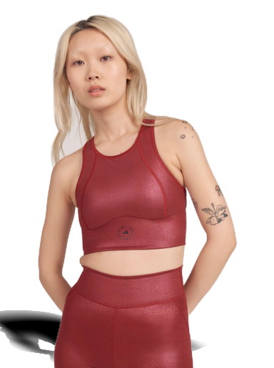 by Stella McCartney Shiny Training Crop Top