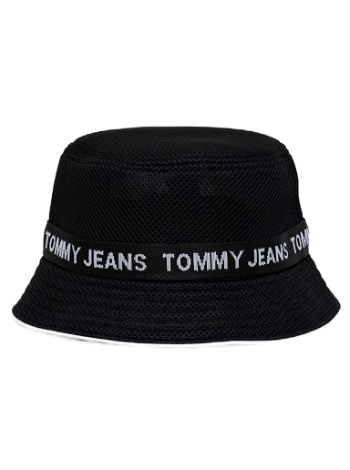 Tommy Hilfiger Klobouk Tommy Jeans černá barva AM0AM11007.PPYX