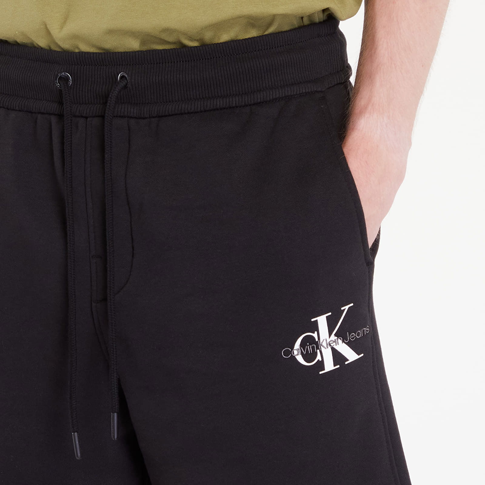 Monogram Fleece Jogger Shorts