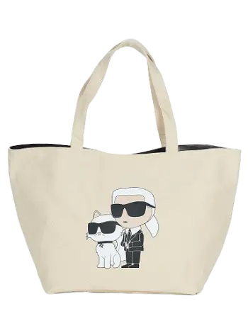 KARL LAGERFELD Shopper bag K/IKONIK 2.0 K C CANV SHOPPER 235W3987-A110-OFF-WHITE