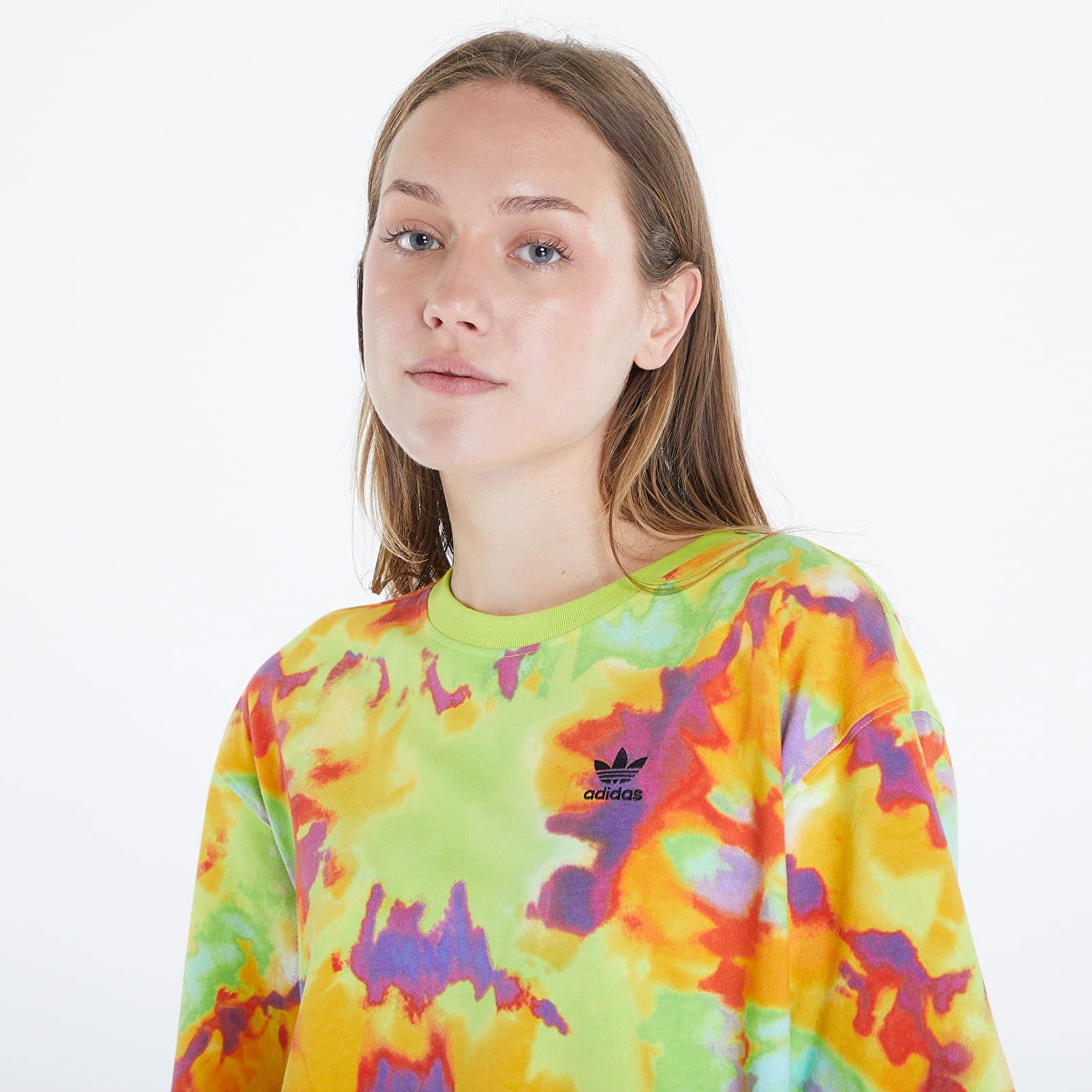 Tie-Dyed Oversized Short Sleeve Tee