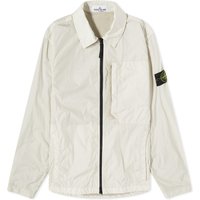 Crinkle Reps Zip Overshirt Plaster