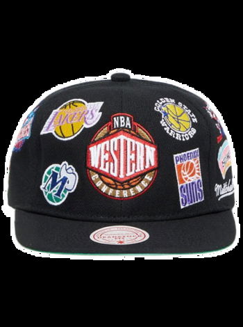 Mitchell & Ness NBA All Over Conference Deadstock Hwc NBA West HMUS5137-WESYYPPPBLCK