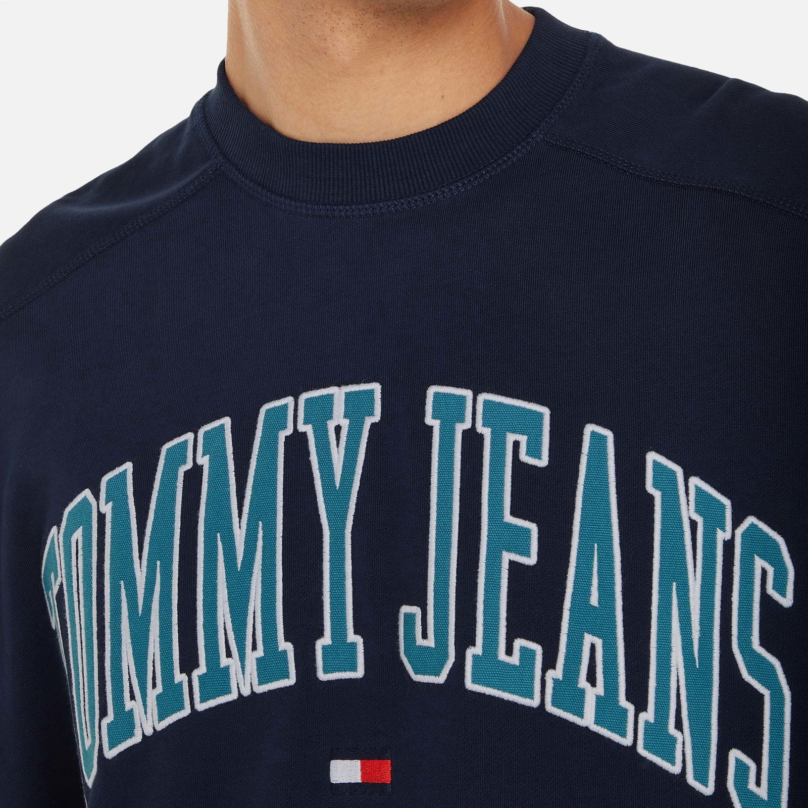 Tommy Jeans Boxy Varsity Cotton