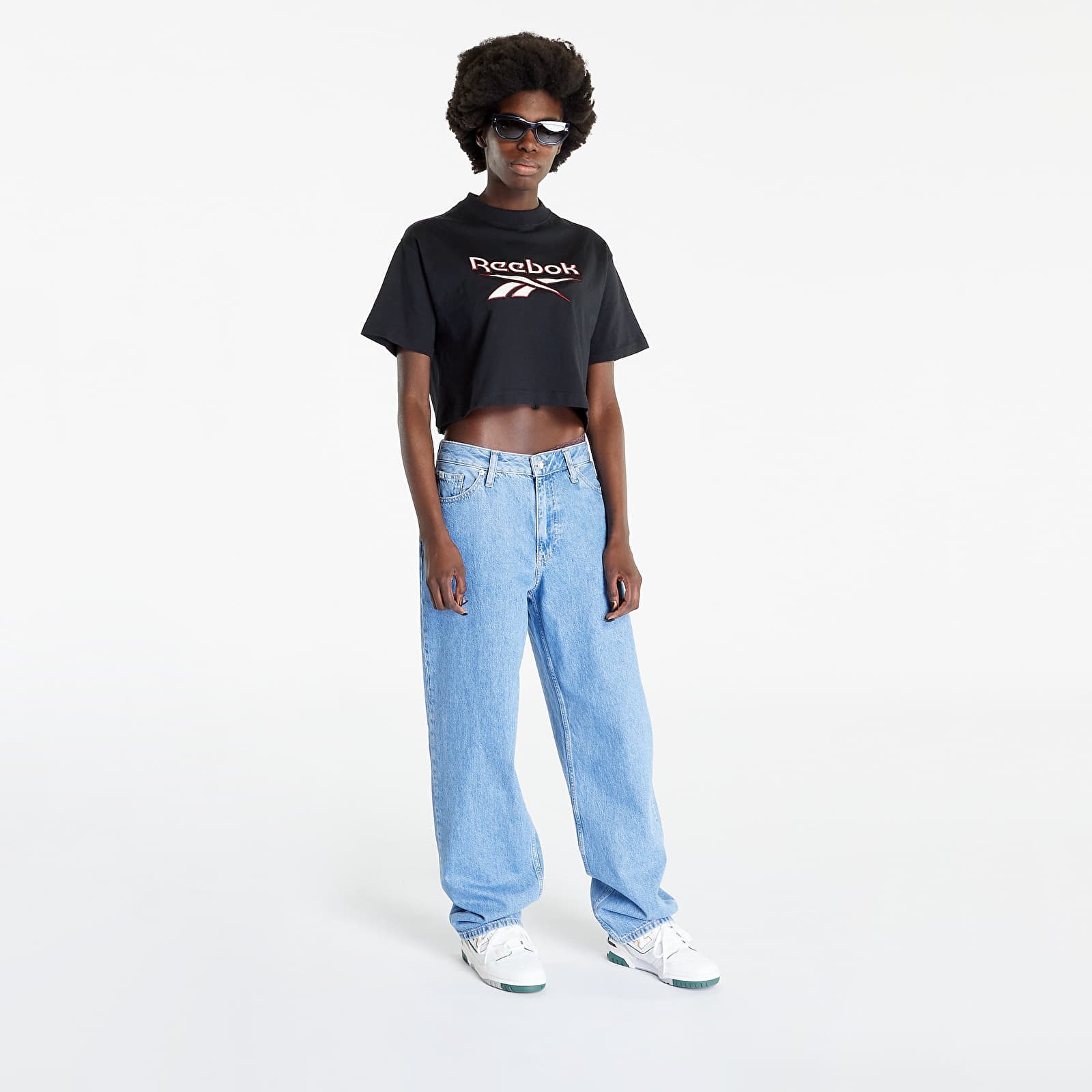Classics Archive Big Logo Cropped Tee