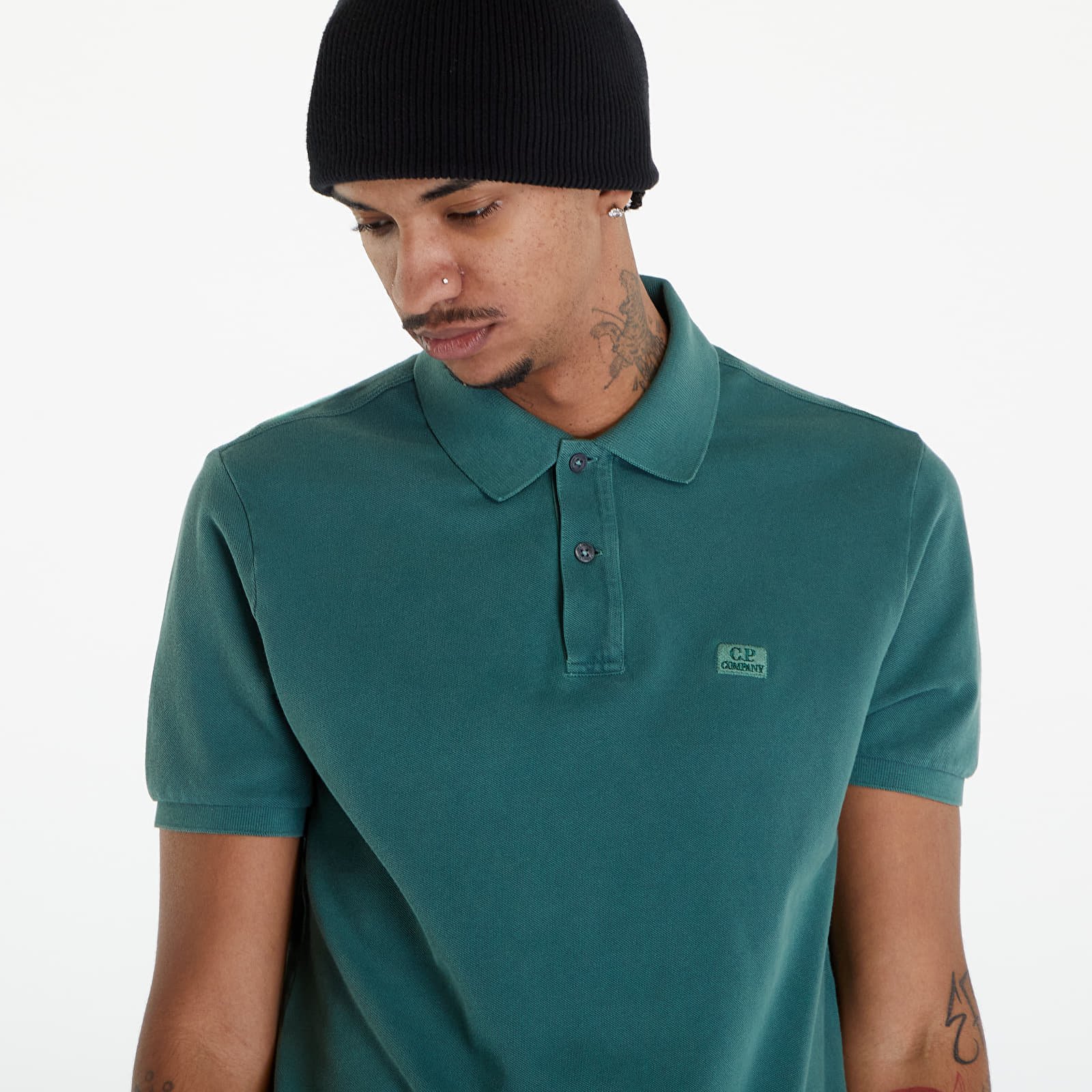 Short Sleeve Polo T-Shirt Duck Green
