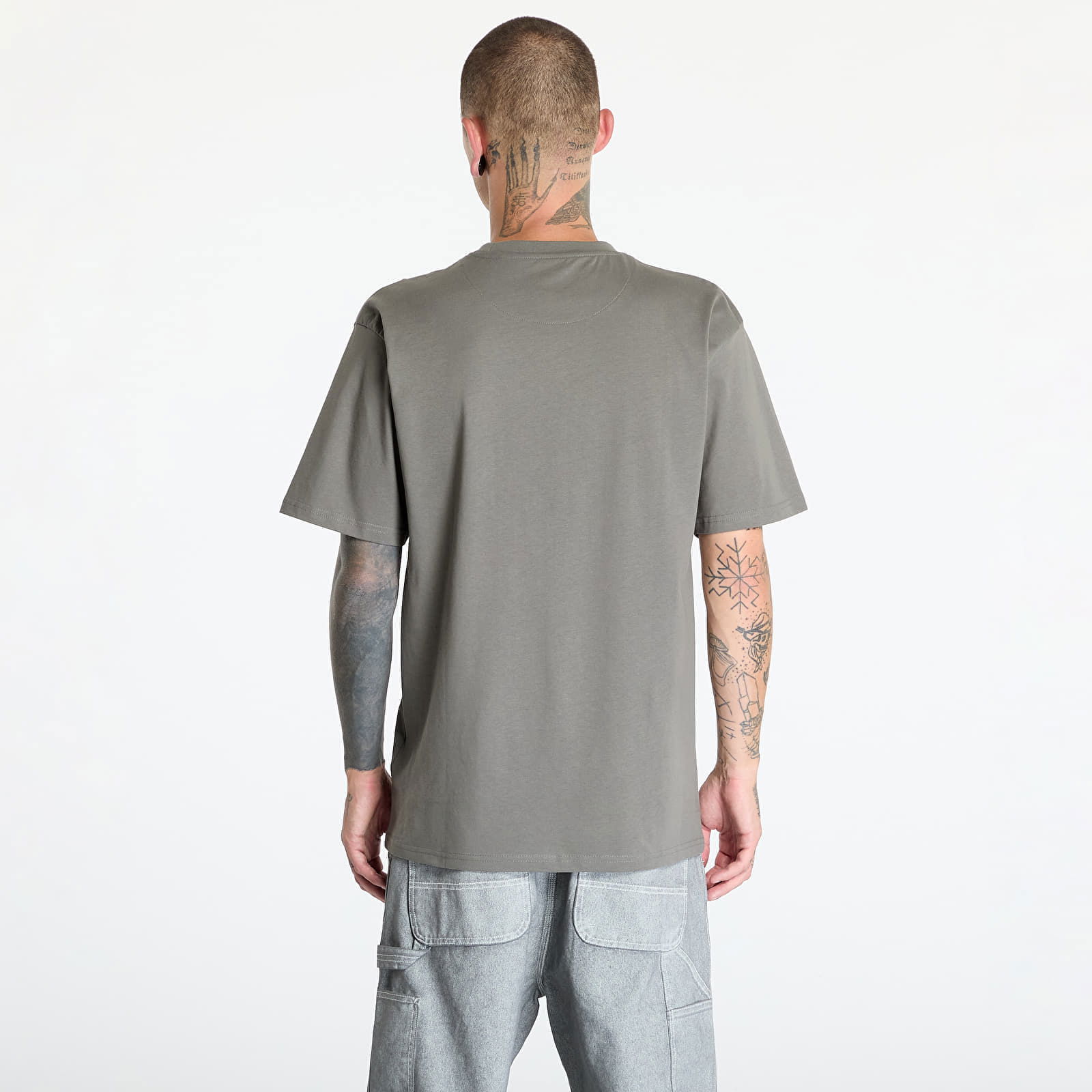 Small Signature Essential Tee Anthracite