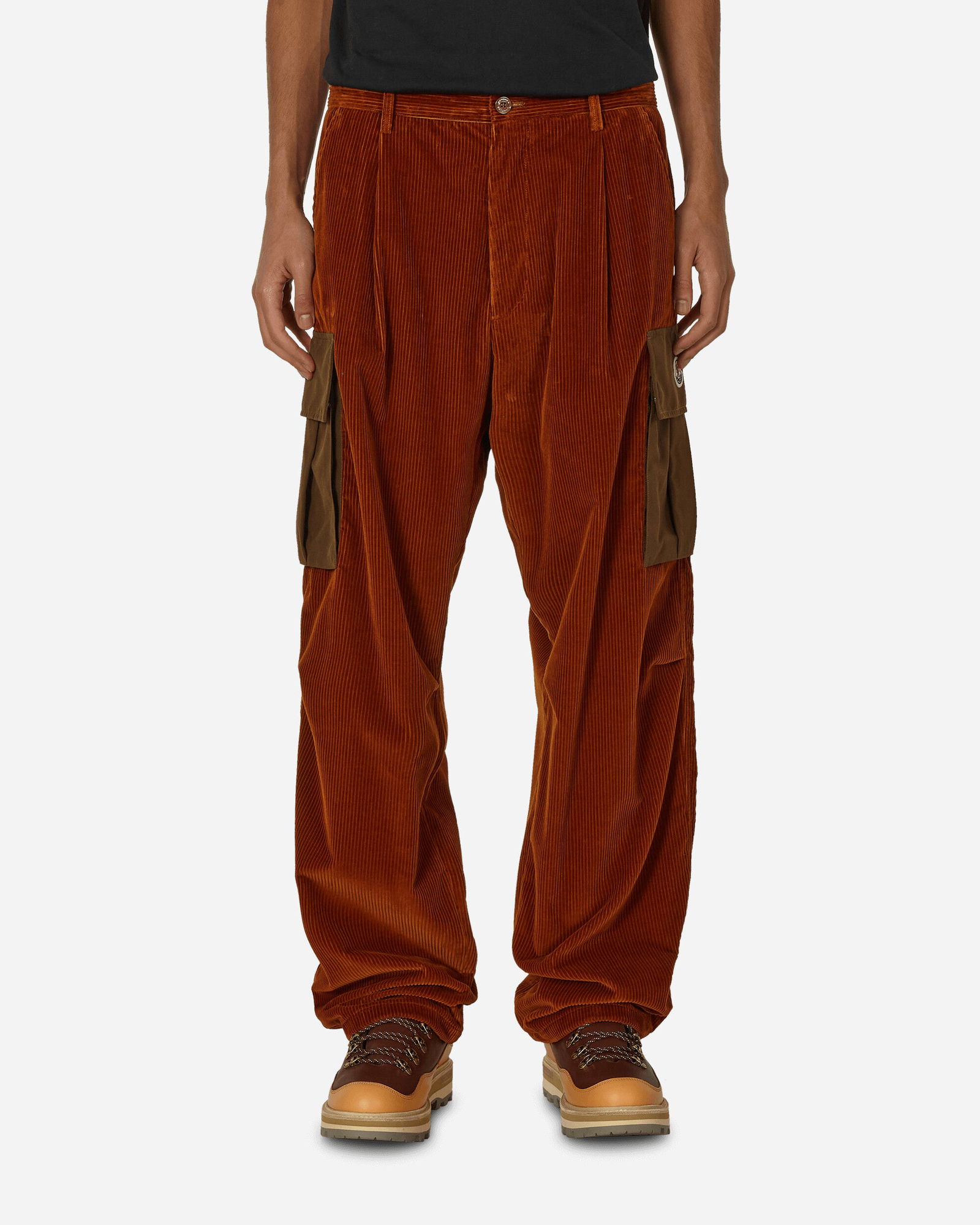 Corduroy Cargo Trousers