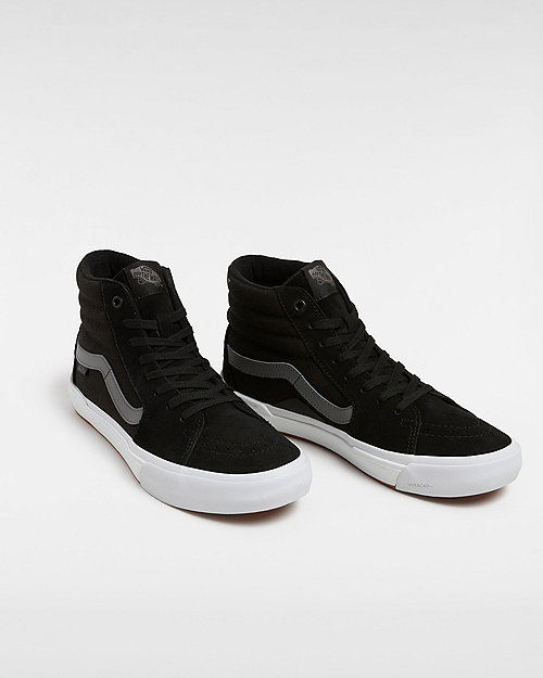 Bmx Sk8-hi Shoes (black/white/gre) Unisex Black, Size 2.5