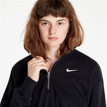 Nike Phoenix Fleece  1/2-Zip Oversized Crop Sweatshirt DQ5767-010