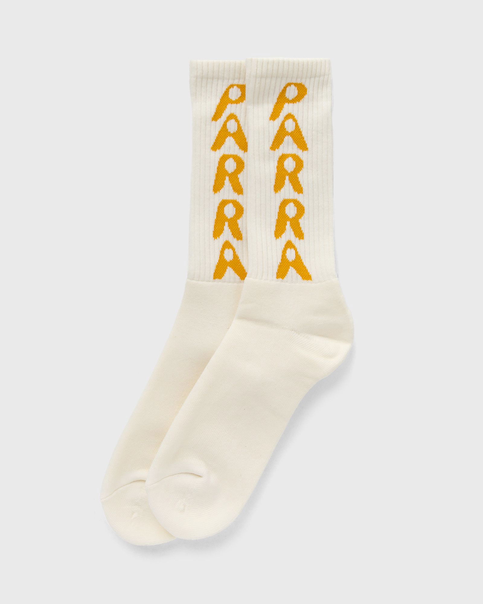 Hole logo crew socks