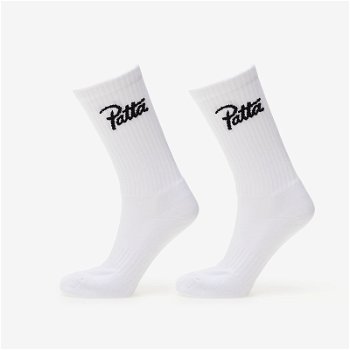 Patta Script Logo Sport Socks 2-Pack POC-BS24-2020-396-0250-002