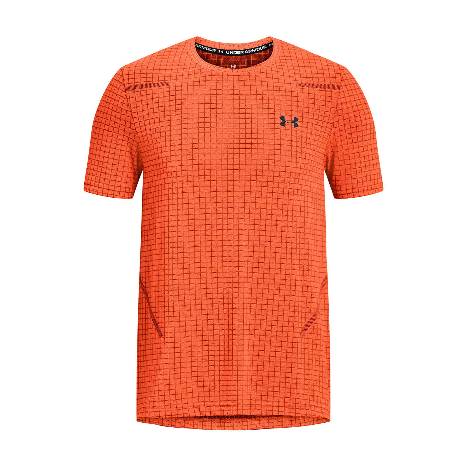 Seamless Grid Ss Orange