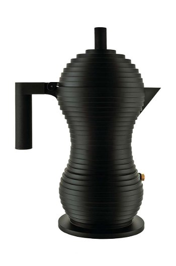 Alessi Pulcina Stovetop Espresso Maker - 6cup MDL02.6.BB