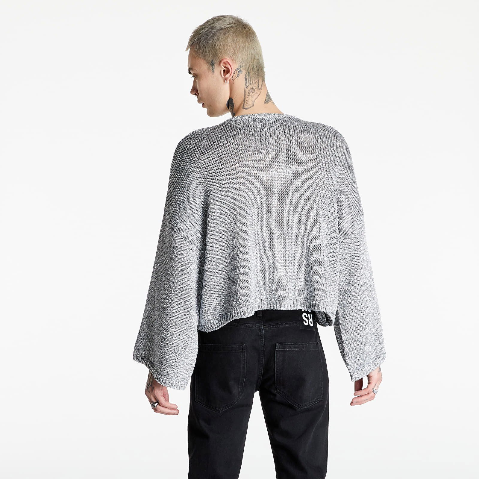 Svetr RAF SIMONS Short Oversized RS Sweater 211-849-50002-0082