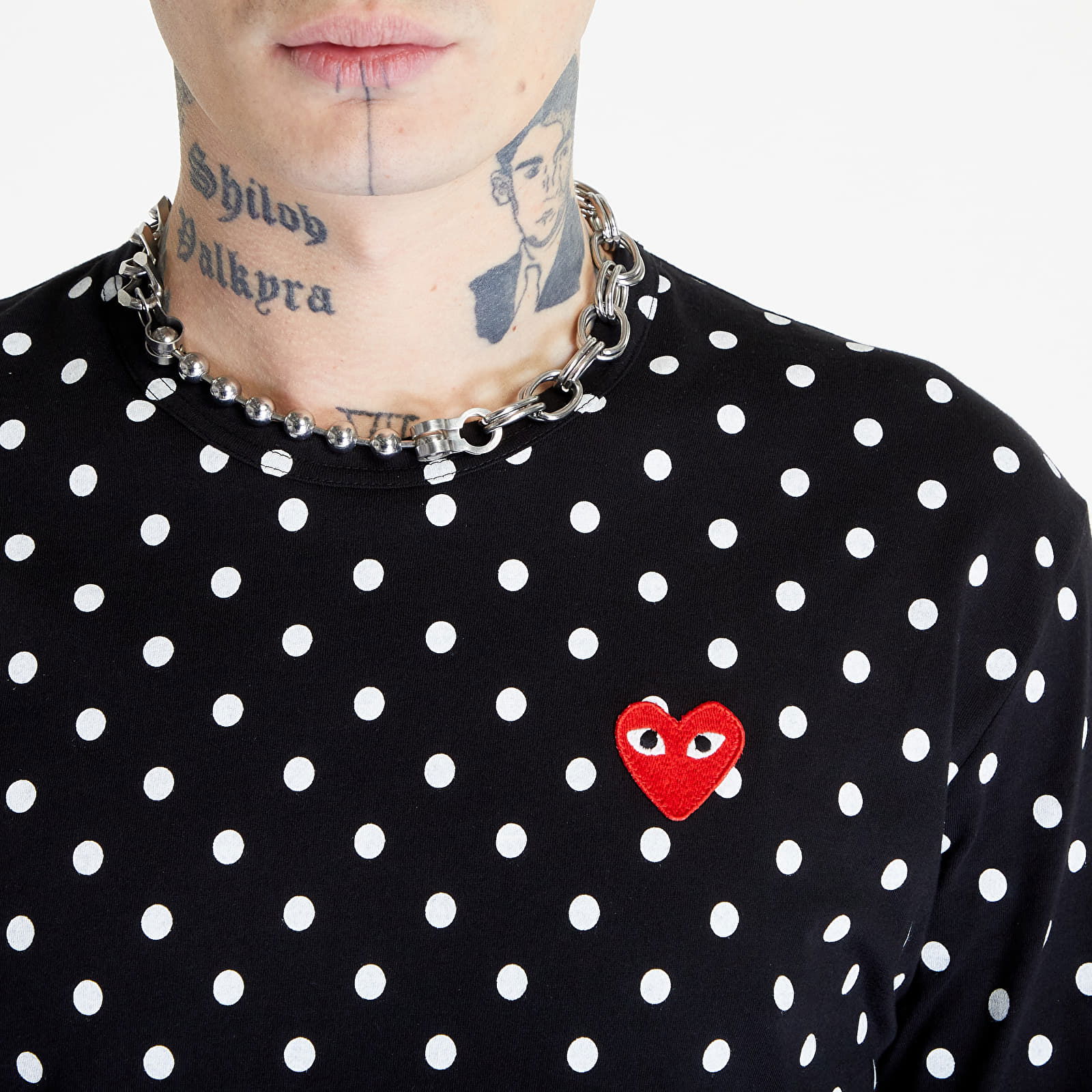 PLAY Heart Logo Long Sleeve Tee UNISEX