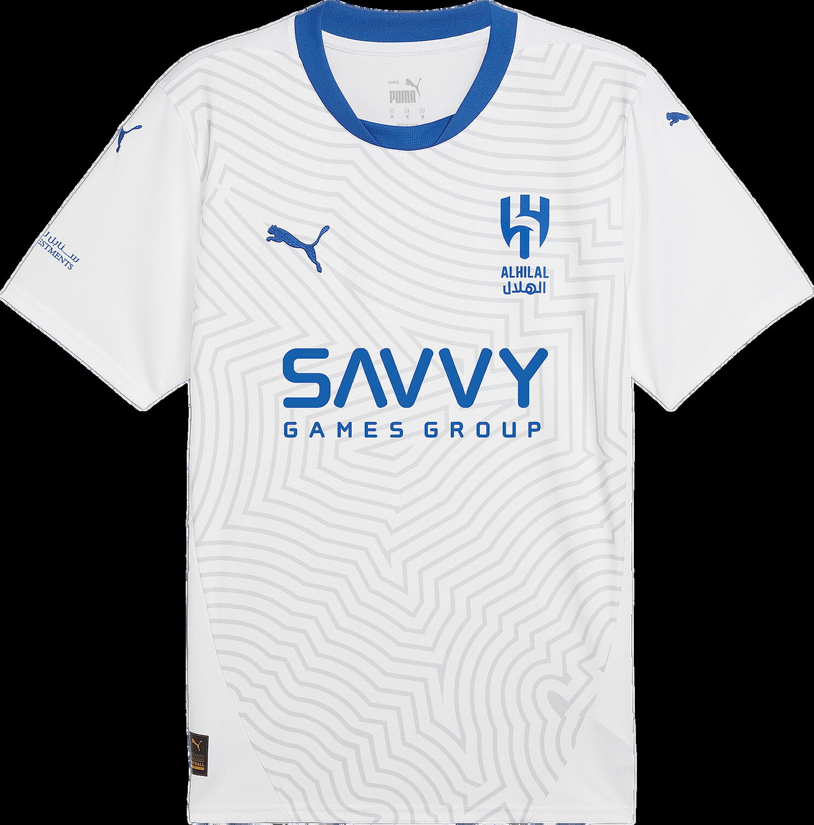 Al Hilal SFC Away Jersey Replica w/o Sponsor 2024/25