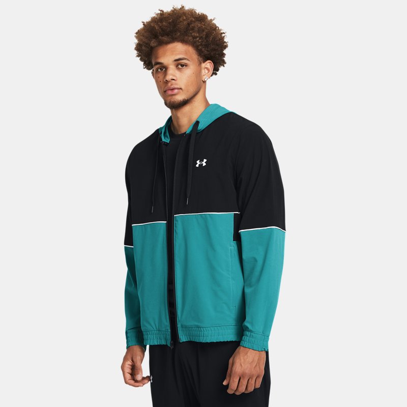 Zone Gewebte Jacke für Herren Circuit Teal / Schwarz / Weiß S