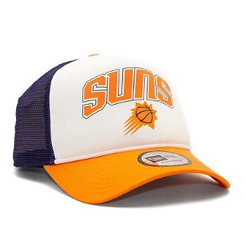 New Era 9FORTY A-Frame Trucker NBA Retro Phoenix Suns Orange Popsicle / New Orchid One Size 60434972