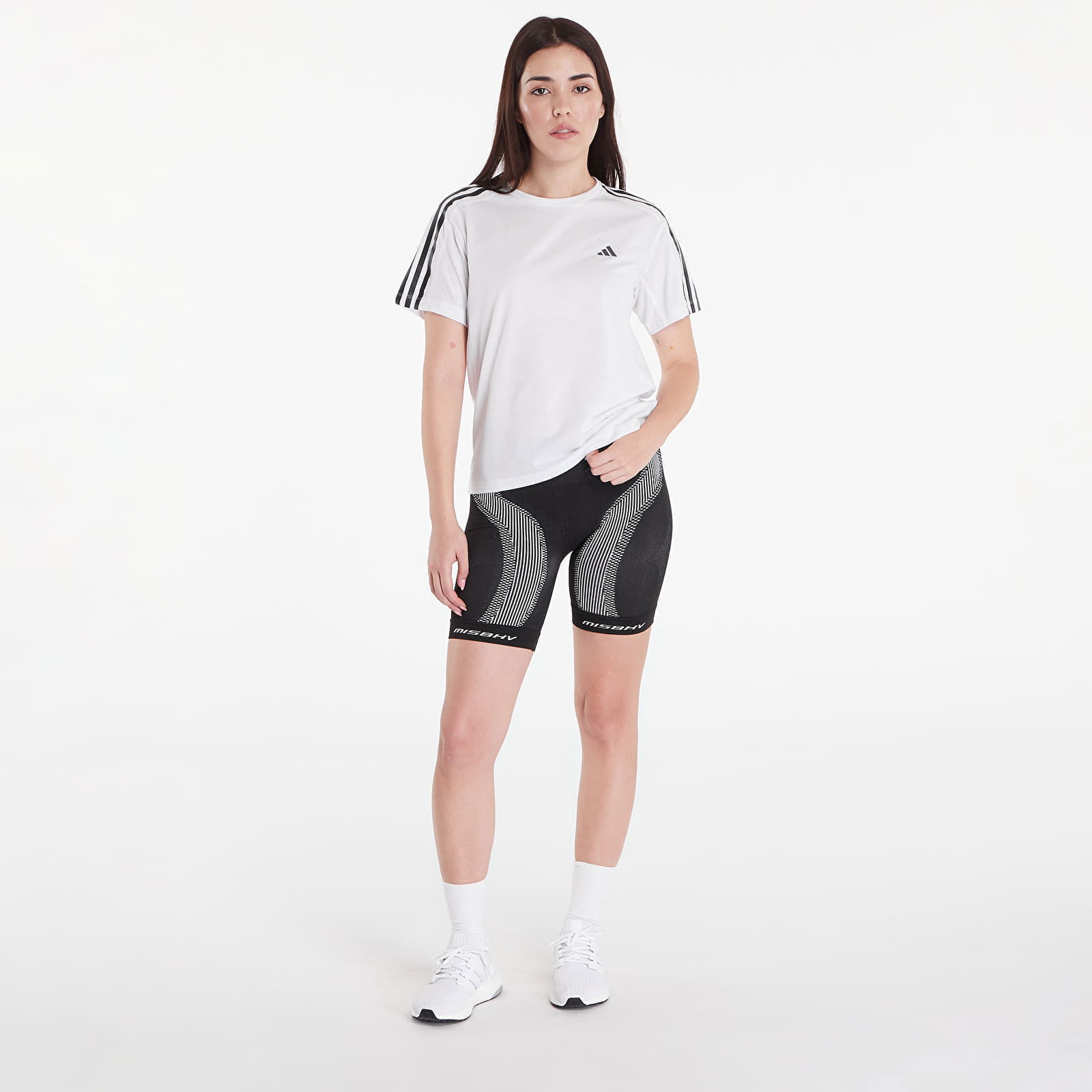 Own the Run 3-Stripes Short Sleeve Tee