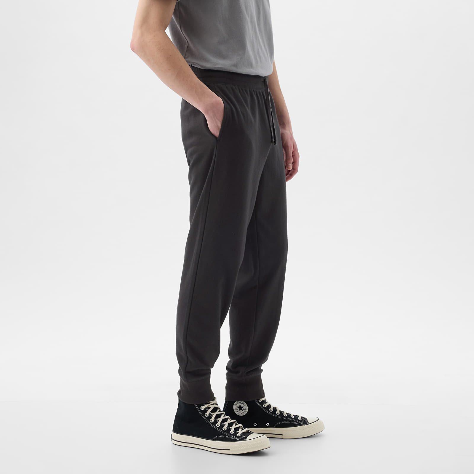 French Terry Logo Joggers Moonless Night