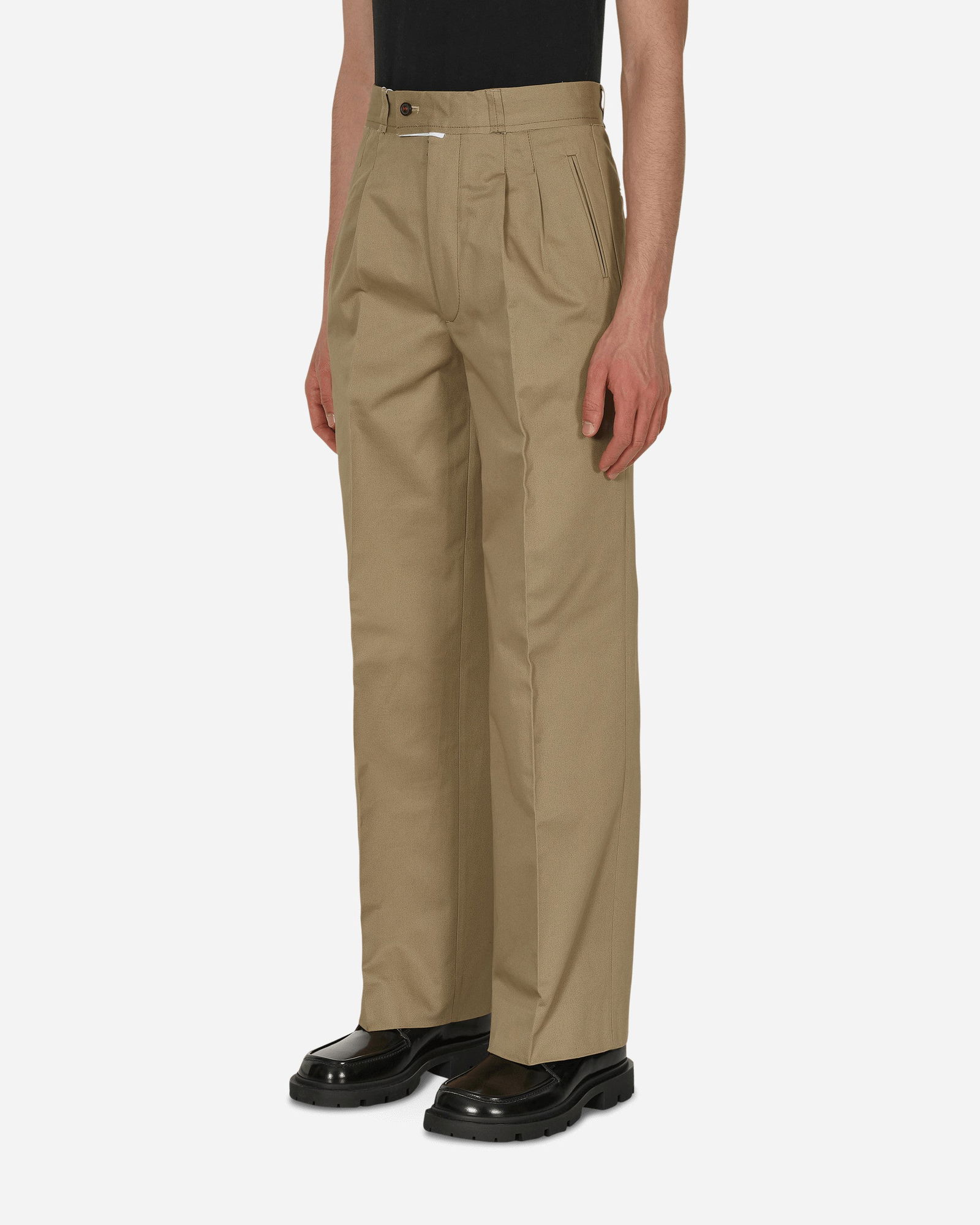 Cotton Gabardine Trousers