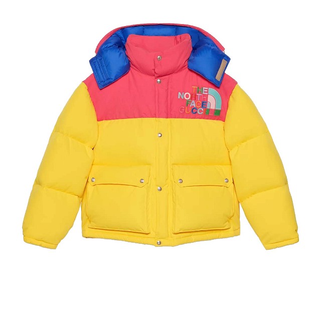 The North Face x Down Jacket Yellow/Multicolor