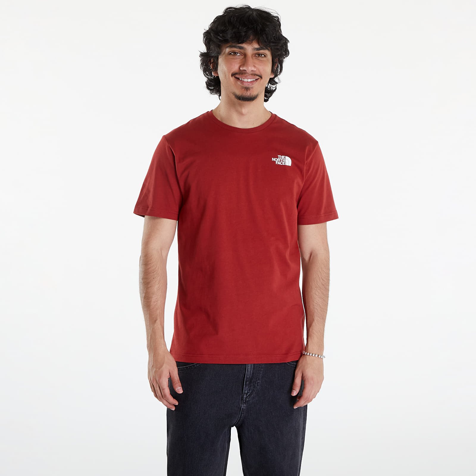 T-Shirt S/S Redbox Tee Iron Red