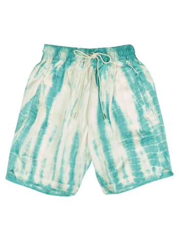 Just Don Silk Tie Dye Shorts 4925 100000202STDS BLUE