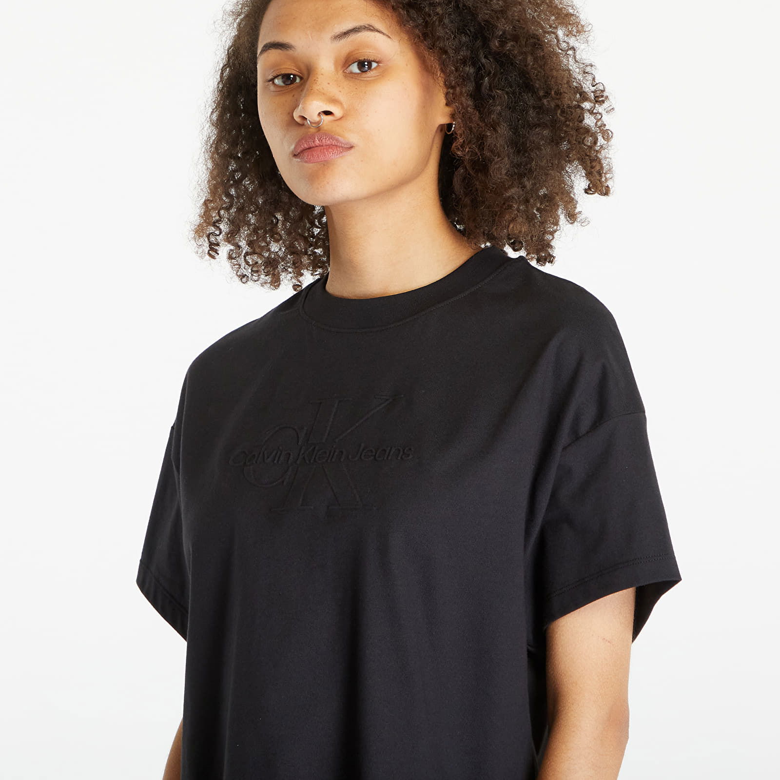 Embossed Monologo Tee