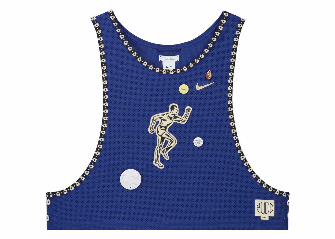 BODE x Scrimmage Pinny Blue