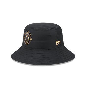 New Era Black Gold Bucket Hat Manchester United FC Black 60363674
