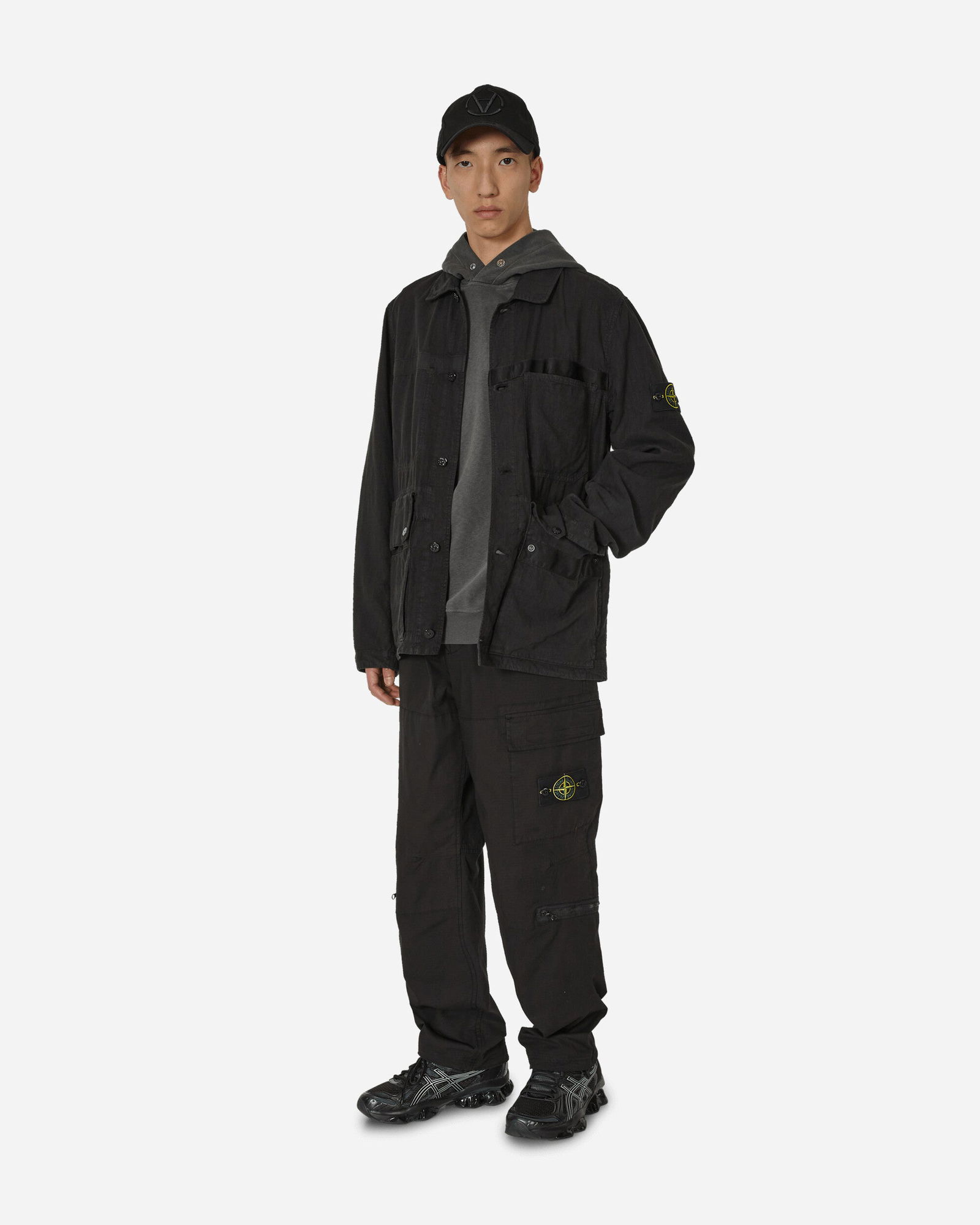 Lino Nylon Tela-TC Field Jacket