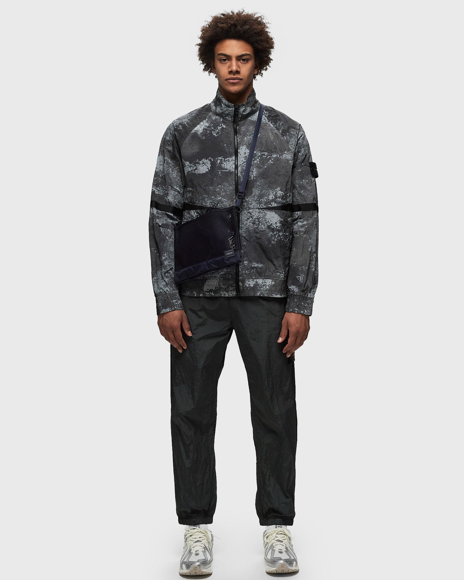 Dissolving Grid Camo Jacket