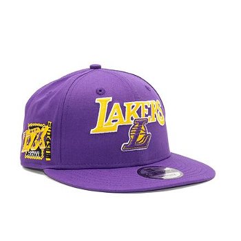 New Era 9FIFTY NBA Patch Los Angeles Lakers True Purple / Upright Yellow velikost M/L (58-61 cm) 60364261