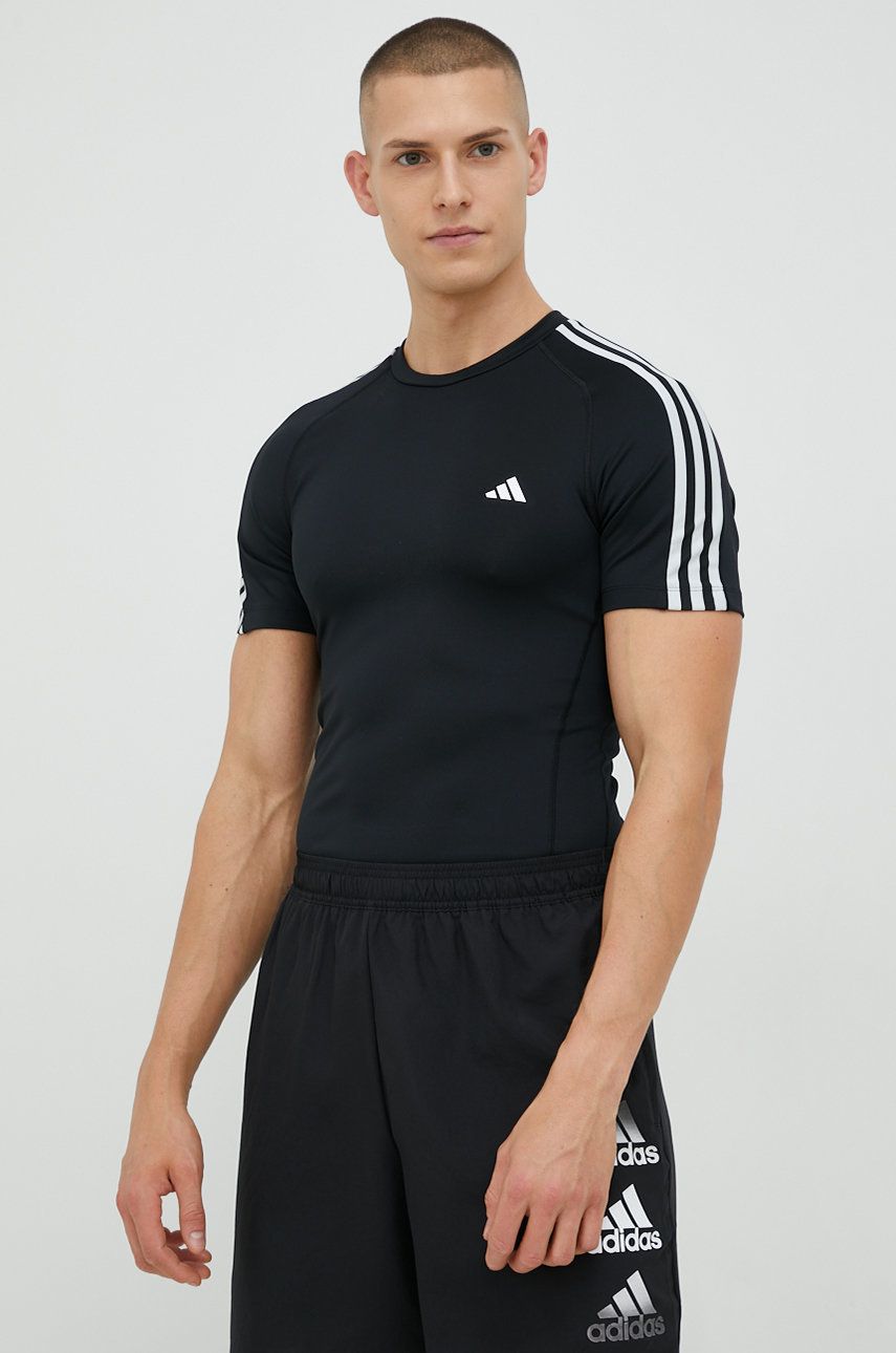 Techfit 3-Stripes Training T-Shirt