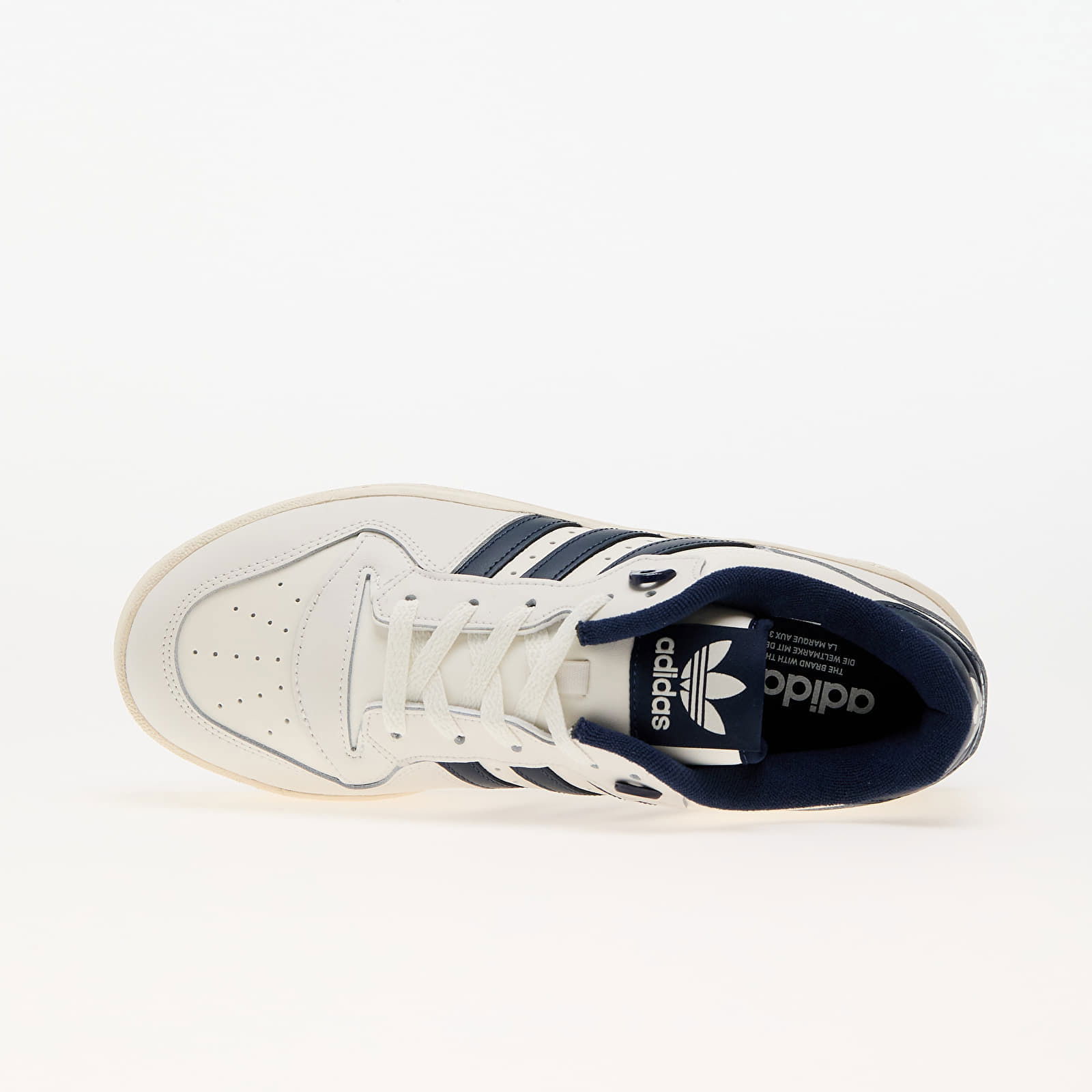 Men's low-top sneakers adidas Rivalry Low Core White/ Night Indigo/ Off White