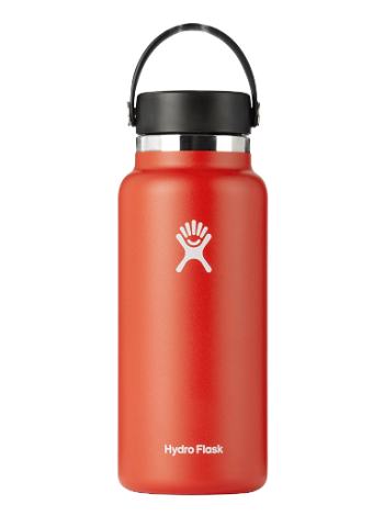 Hydro Flask Red Wide Mouth W32BTS612