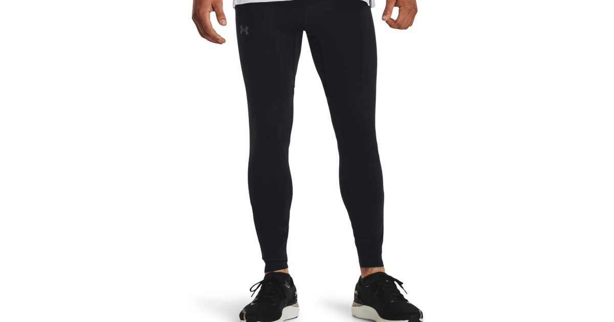  UA QUALIFIER ELITE TIGHT-BLK - leginy běžecké