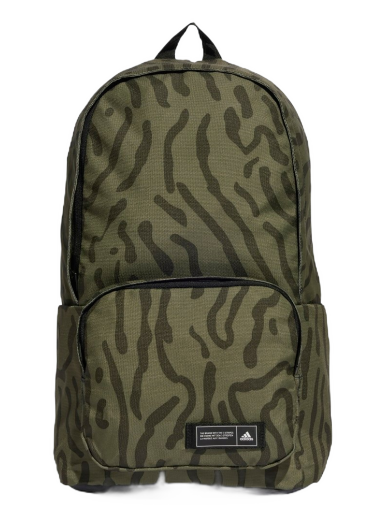 Classic Texture Graphic Backpack