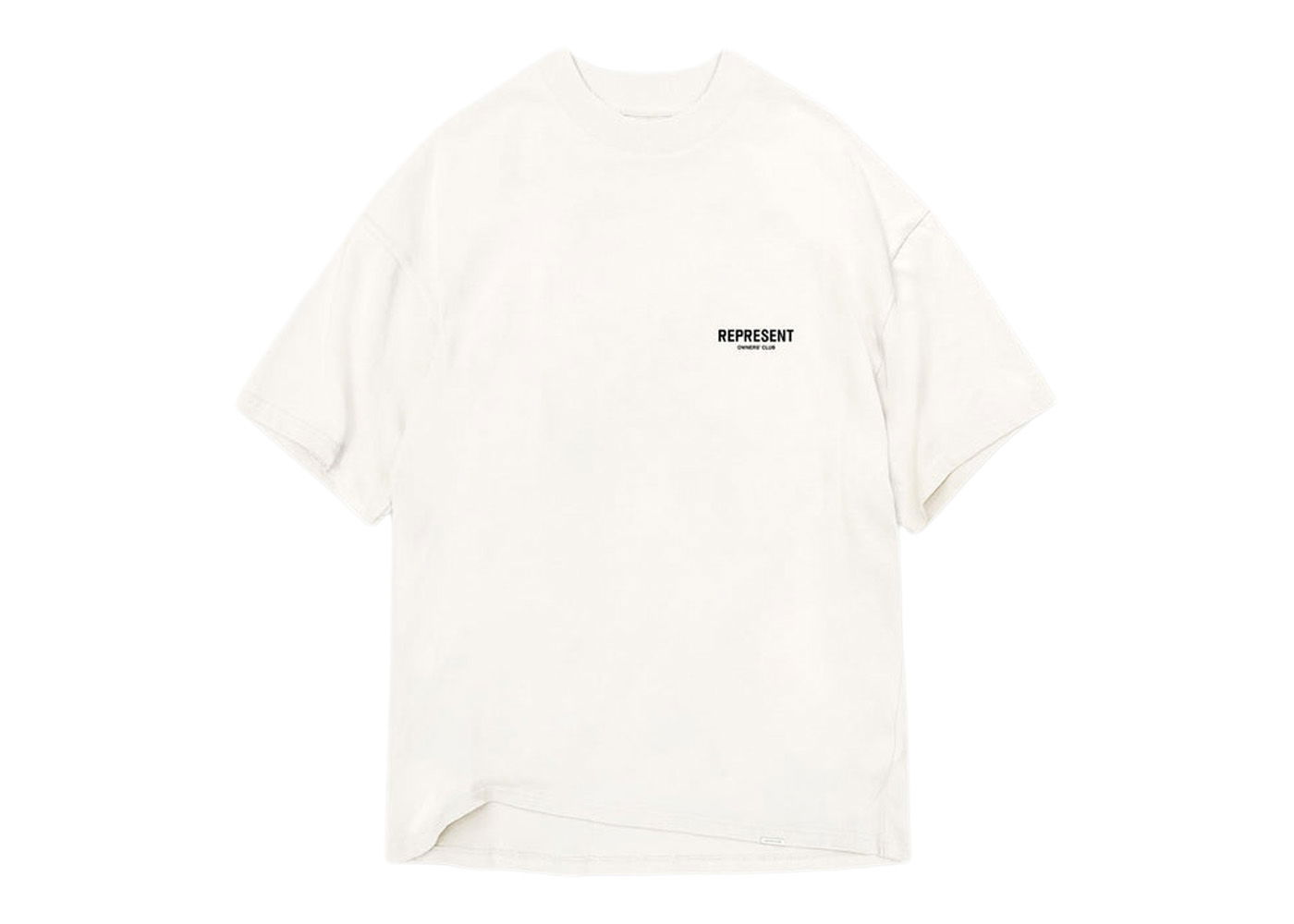 Represent Owner's Club T-Shirt Flat White/Black