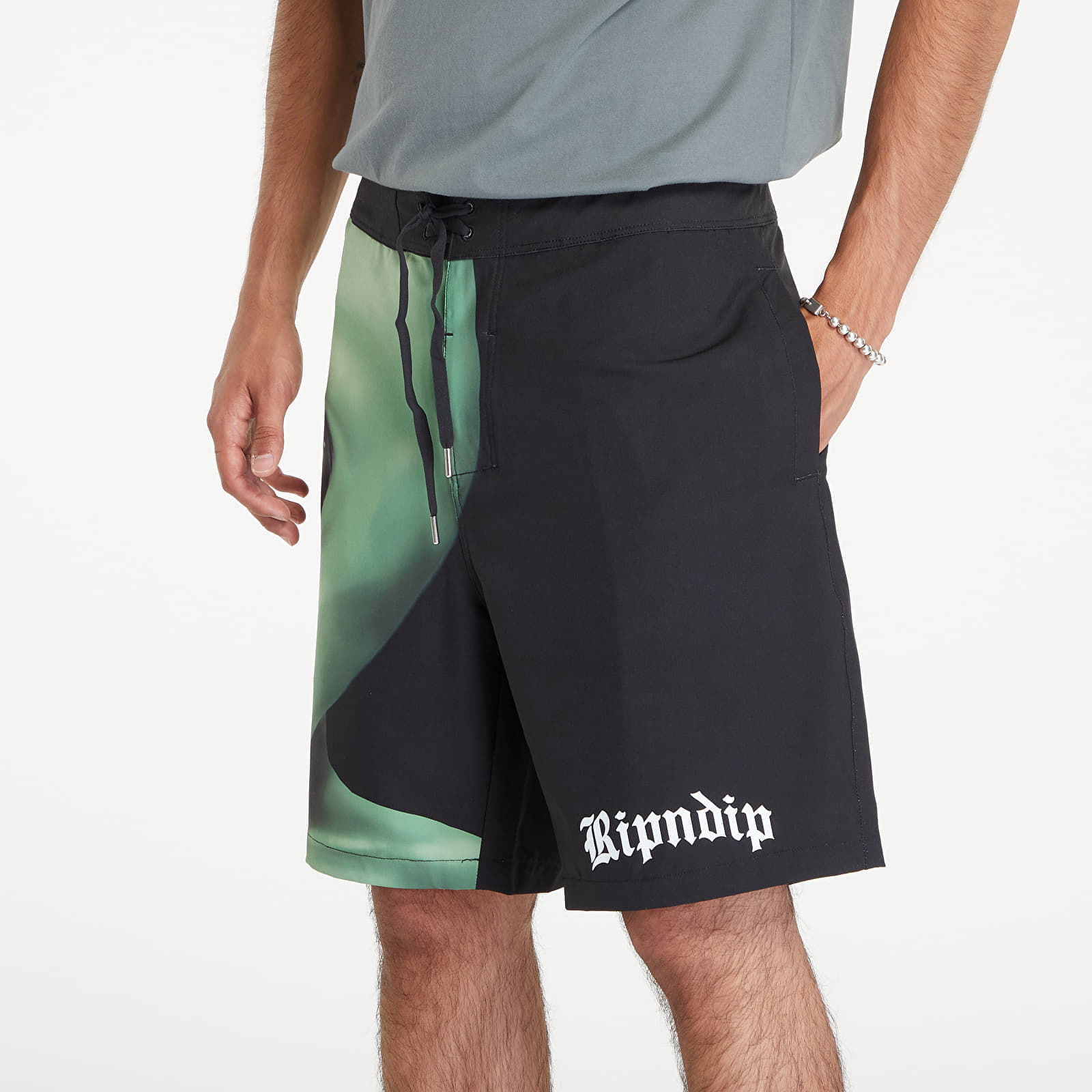 We Come In Peace Swim Shorts Black