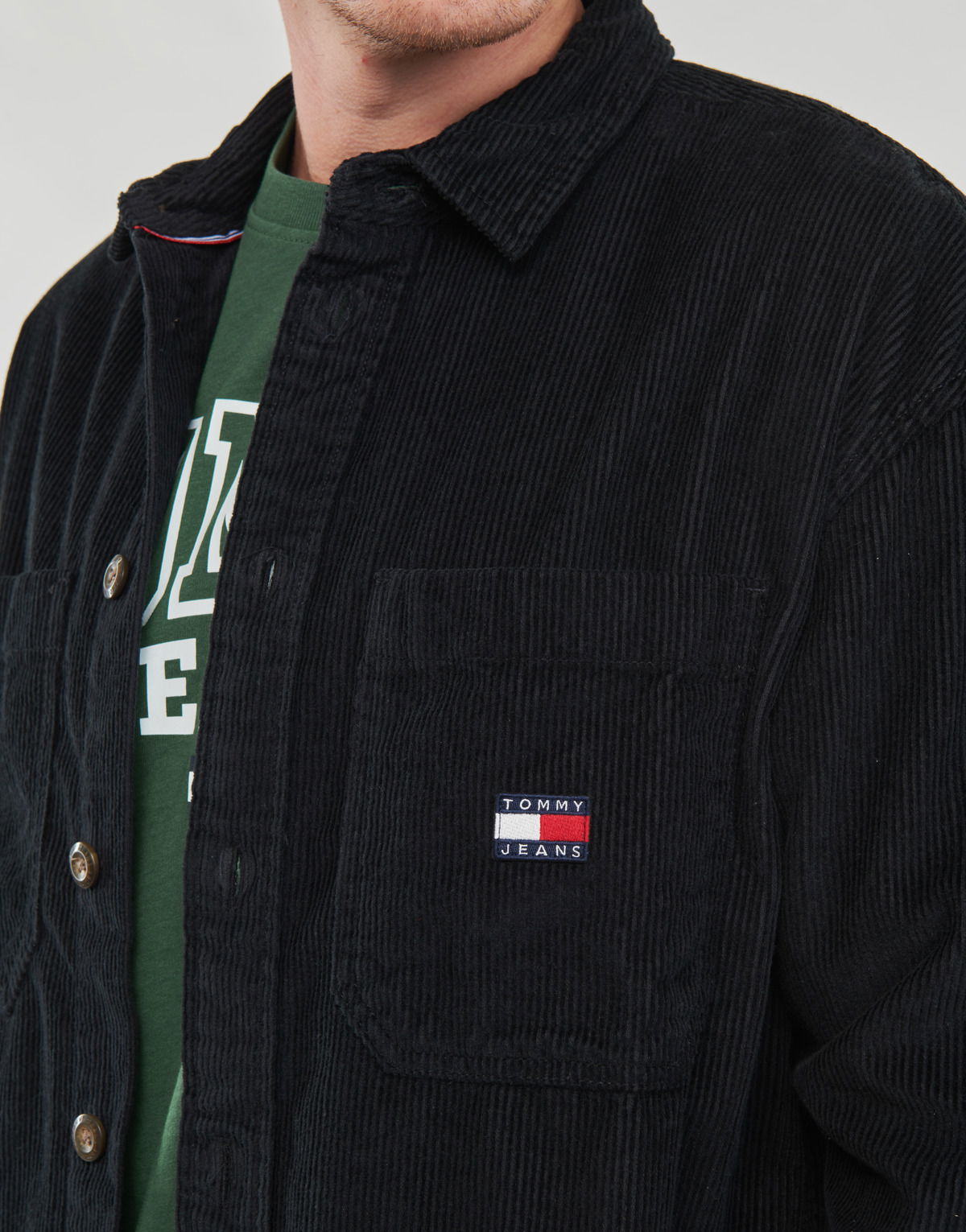 CASUAL CORDUROY OVERSHIRT