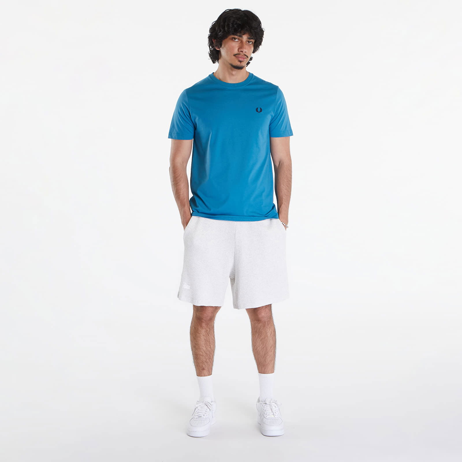 Crew Neck T-Shirt Ocean/ Navy