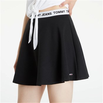 Tommy Hilfiger Logo Waistband Fit Mini Circle Skirt DW0DW12968 BDS
