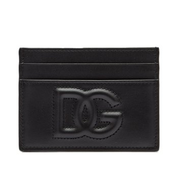 Dolce & Gabbana Logo Leather Card Holder Nero BI0330AG081-80999