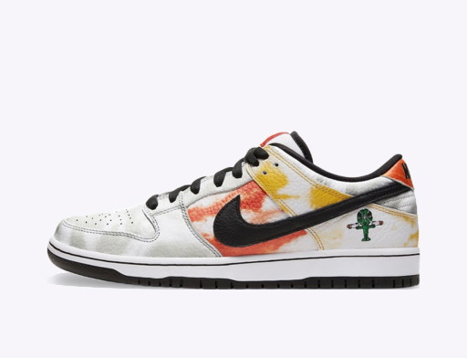 Dunk SB Low "Tie-Dye Raygun - White"