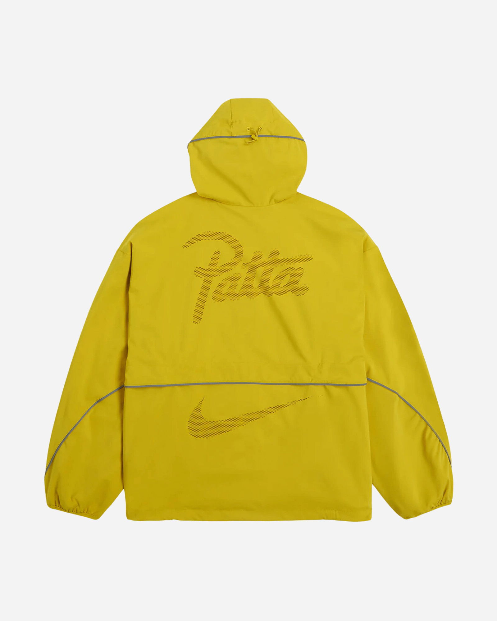 Patta Running Team Hooded Track Jacket Saffron Quartz